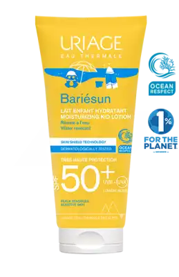 Acheter Uriage Bariésun SPF50+ Lait non parfumé Enfant Hydratant T/100ml à VILLENAVE D'ORNON