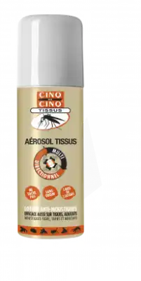 Cinq Sur Cinq Spray Aérosol Tissus 150ml à LE LAVANDOU