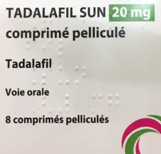 TADALAFIL CRISTERS LAB 20 mg, comprimé pelliculé
