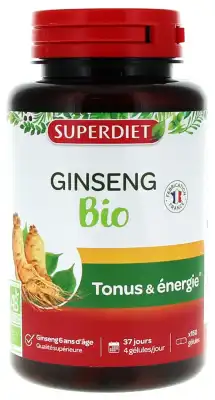 Superdiet Ginseng 200mg Gélules B/150 à Nogaro