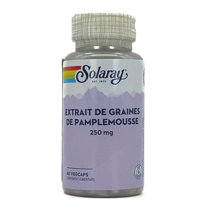 Solaray Extrait De Graines De Pamplemousse 250mg Capsules B/60