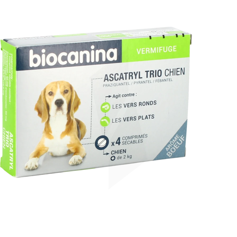 Biocanina Ascatryl Trio Comprimés B/4