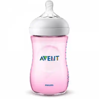 Avent Natural 2.0 Biberon Rose 260ml à HEROUVILLE ST CLAIR