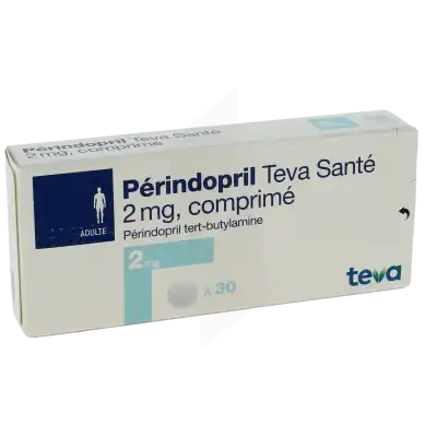PERINDOPRIL TEVA SANTE 2 mg, comprimé