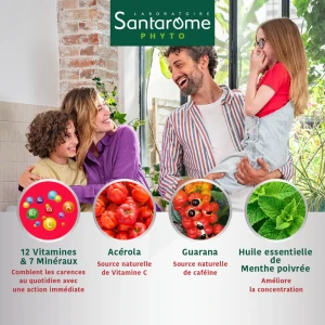 Santarome Vita'max Effervescent Comprimés Effervescents B/20