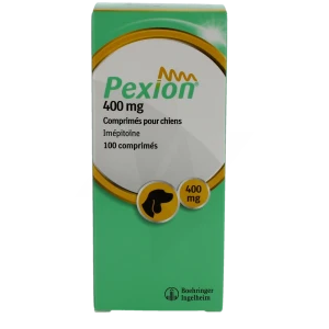 Pexion 400 Mg Comprimes Pour Chiens, Comprimé