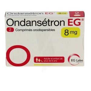 Ondansetron Eg 8 Mg, Comprimé Orodispersible