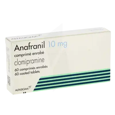 Anafranil 10 Mg, Comprimé Enrobé à SAINT-SAENS