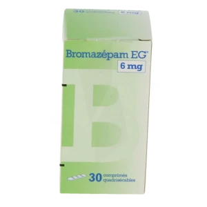 Bromazepam Eg 6 Mg, Comprimé Quadrisécable