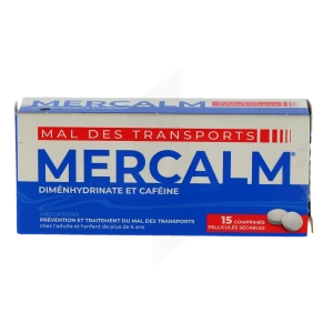 Mercalm, Comprimé Pelliculé Sécable