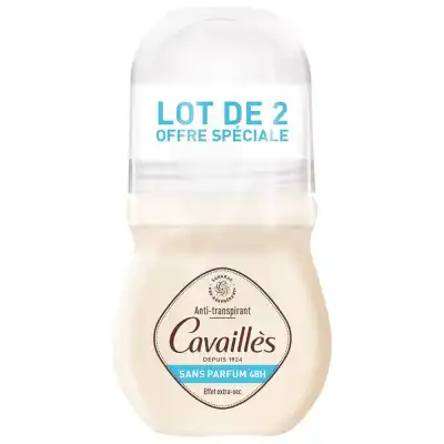 Rogé Cavaillès Déodorant Absorb+ Sans Parfum 48h 2roll-on/50ml à Mérignac