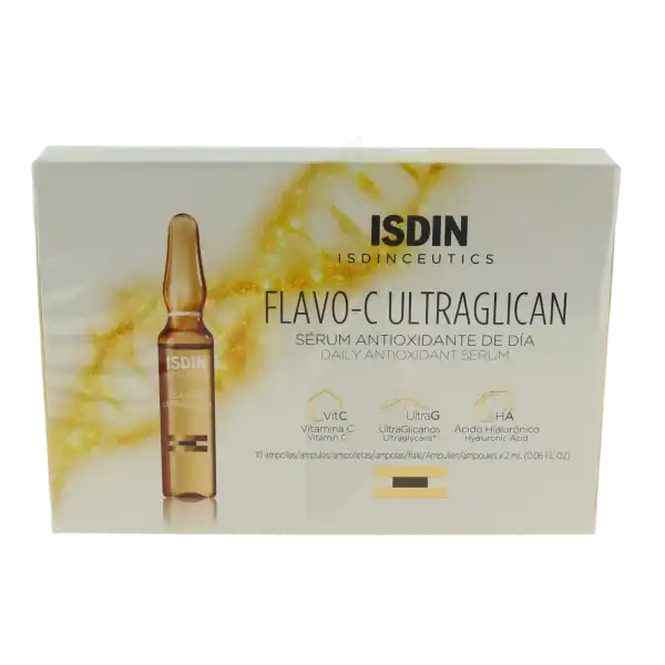 Isdin Flavo C Ultraglican Sérum 10 Ampoules/2ml