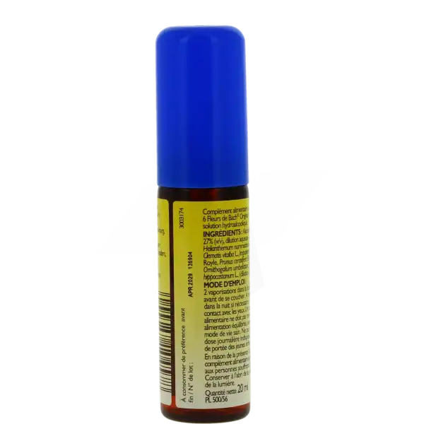 Rescue Nuit Spray Flacon De 20 Ml