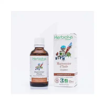 Herbiolys Gemmo - Marronnier D'inde 50ml Bio à VITRE