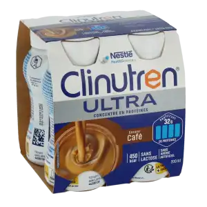 Clinutren Ultra Nutrim Café 4boutube De 200 Ml à SAINT-GERMAIN-DU-PUY