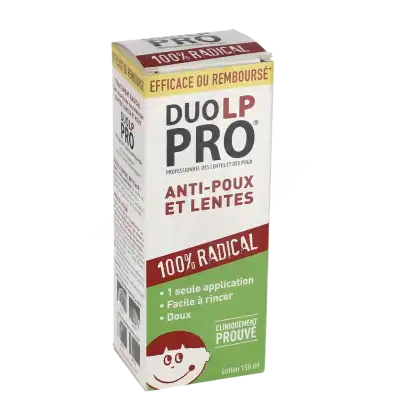 Duo LP-Pro Lotion radicale poux et lentes 150ml