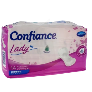 Confiance Lady Protection Anatomique Incontinence 4.5 Gouttes Sachet/14