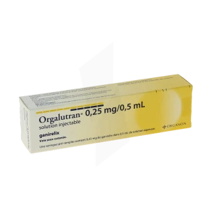 Orgalutran 0,25 Mg/0,5 Ml, Solution Injectable
