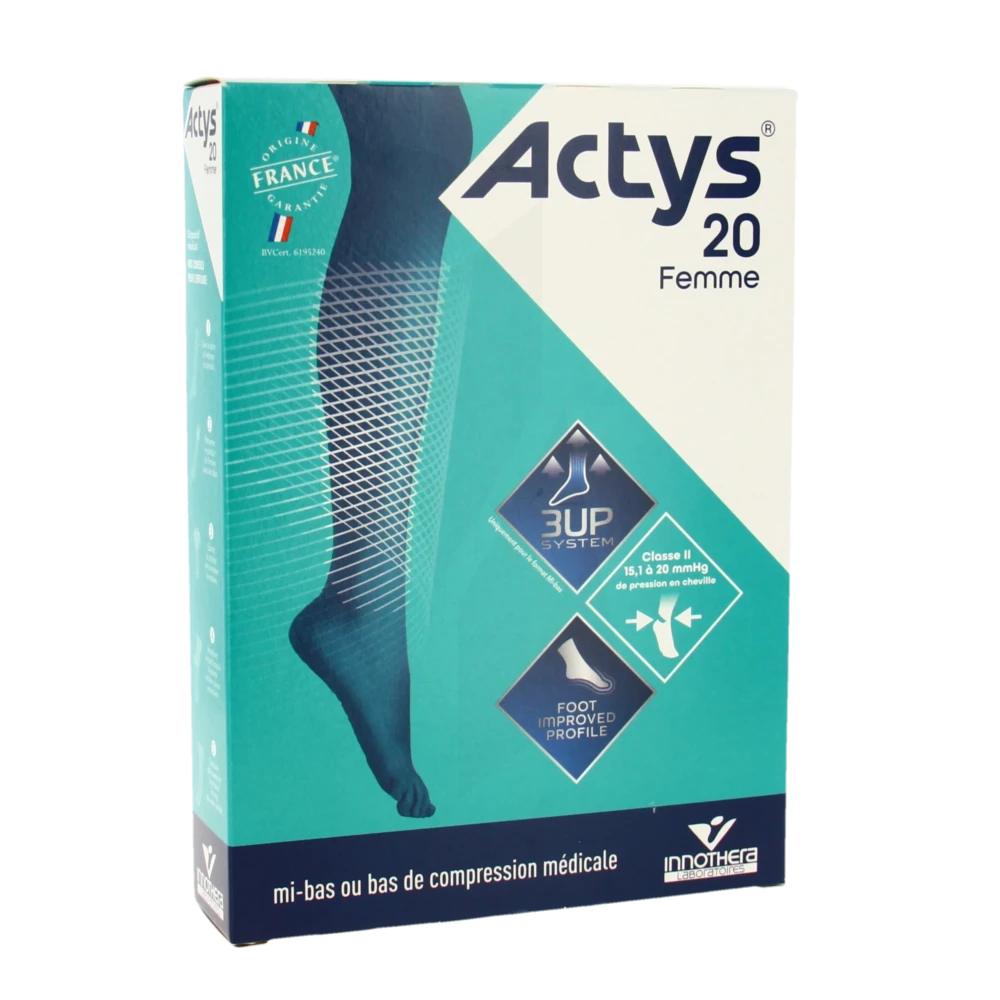 Actys 20 Mi-bas Pf Femme Beige T2n