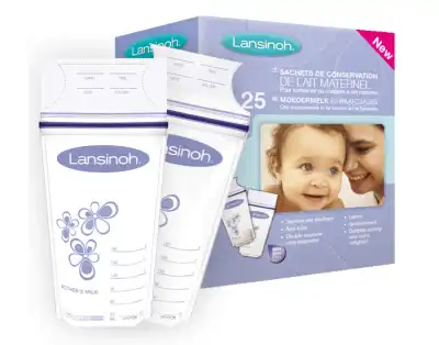 Lansinoh Sachets De Conservation Pour Lait Maternel - 25 Sachets à Paris