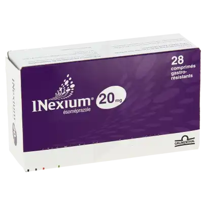 INEXIUM 20 mg, comprimé gastro-résistant