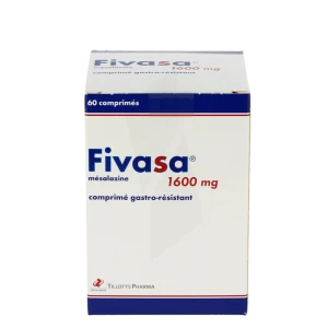 Fivasa 1600 Mg, Comprimé Gastro-résistant