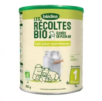 Blédina Les Récoltes Bio 1 Lait En Poudre B/800g à REIMS