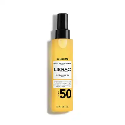 Acheter Liérac Sunissime SPF50 Huile soyeuse anti-âge global Spray/150ml à LORMONT
