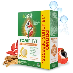 Santé Verte Toniphyt Boost Comprimés Effervescents Orange B/45