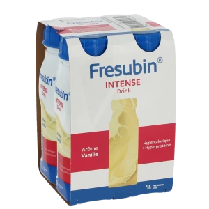 Fresubin Intense Drink Nutriment Vanille 4bouteilles/200ml