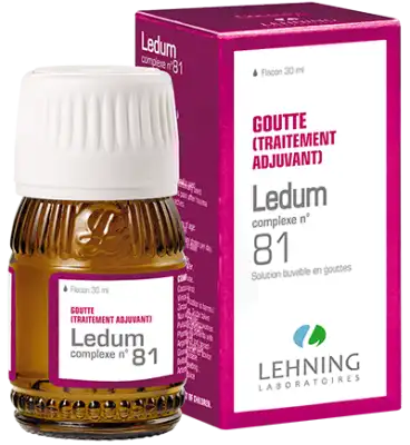 Lehning Ledum Complexe N°81 Solution Buvable En Gouttes Fl/30ml à Saint-Gervais-la-Forêt
