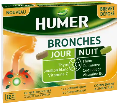 Humer Bronches Jour Nuit Cpr B/15 à BOURBON-LANCY