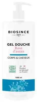 Biosince 1975 Gel Douche Rose D'antan Corps Et Cheveux 1l à BRUGES