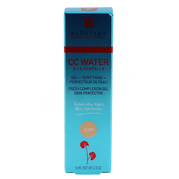 Erborian Cc Water Crème Clair T/15ml