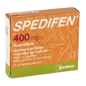 Spedifen 400 Mg, Comprimé Pelliculé à DAMMARIE-LES-LYS