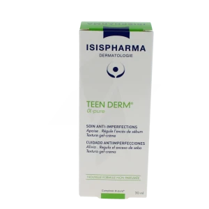 Teen Derm A-pure Crème Soin Intense Anti-imperfection T/30ml