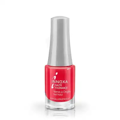 Innoxa Haute Tolérance Vernis à Ongles Rouge Désir 411 Fl/4,8ml