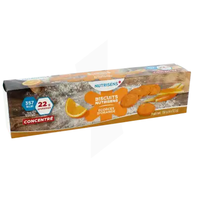 Nutrisens Biscuit écorce Orange 4sach à HEROUVILLE ST CLAIR