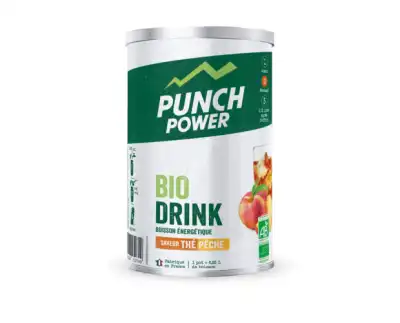 Punch Power Biodrink Poudre pour Boissson Thé Pêche Pot/500g