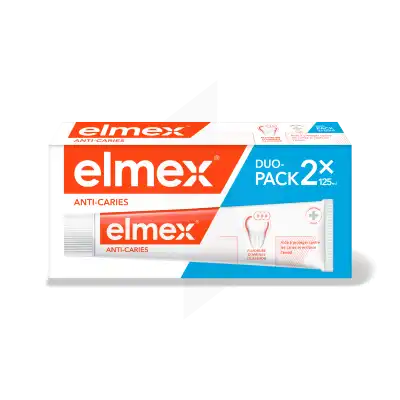 Elmex Anti-caries Dentifrice 2t/125ml à Paris