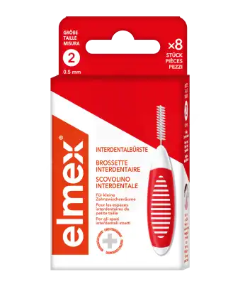 Elmex Brossette Inter-dentaire 0,5mm B/8 à TOULOUSE