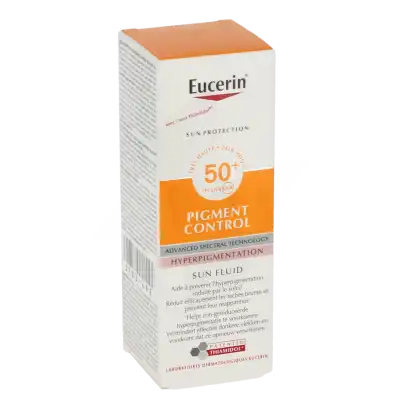 Eucerin Sun Anti-pigment Control Fluid Spf50+ Crème Visage Fl Pompe/50ml à MARIGNANE