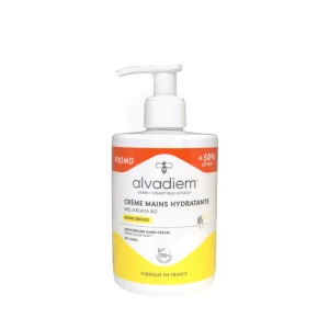 Alvadiem Crème Hydratante Mains Au Miel D'acacia Bio Fl Pompe/250ml