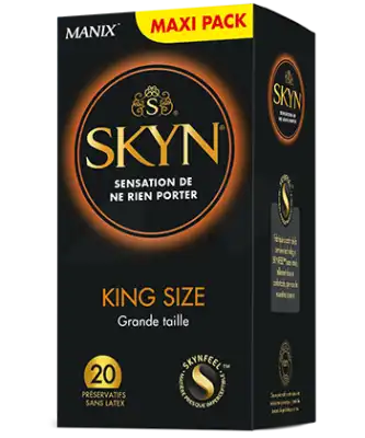 Manix Skyn King Size Préservatif B/20 à Bordeaux
