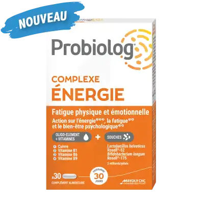 Probiolog Complexe Energie Gélules B/30 à BRUGES