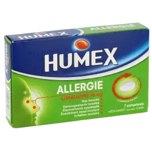 Humex Allergie Loratadine 10 Mg, Comprimé à Nice