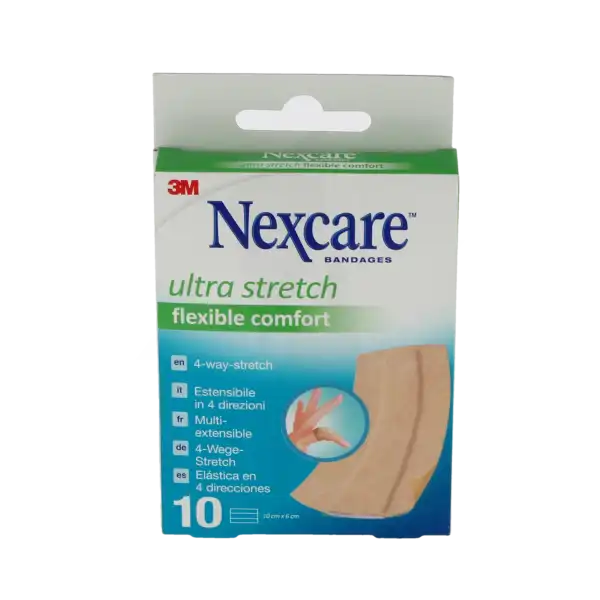 Nexcare Comfort Pansement Douceur 6x10cm 10 Bandes