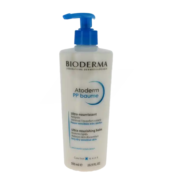 Bioderma Atoderm Pp Baume Peau Sèche Irritée à Atopique 500ml
