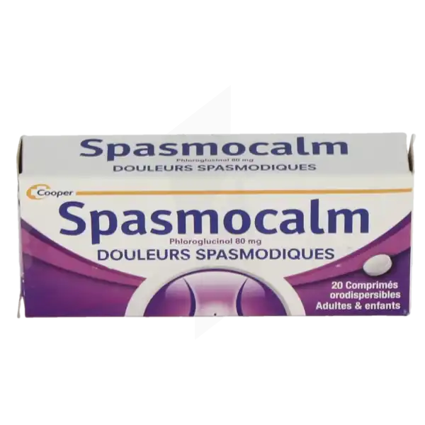 Spasmocalm 80 Mg, Comprimé Orodispersible