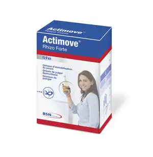 Actimove Rhizo Forte Orthèse Pouce Droite Immobilisation Gris M à Notre-Dame-de-Bellecombe